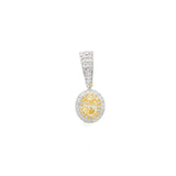 Oval Yellow Diamond Enhancer