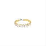 Baguette Stacking Ring YG