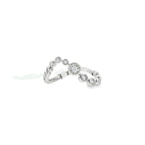 Bezel Wavy Ring- WG