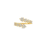 Heart Diamond Wrap Ring