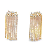 Diamond Fringe Earrings
