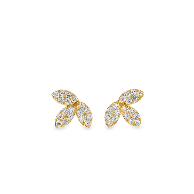 YG Leaf Earrings