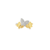 Triple Butterfly Ring