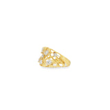 Gold & Mixed Shape Diamond Ring