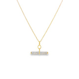 Diamond Toggle Necklace