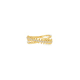 Spike Wrap Over Ring