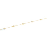Dainty Diamond Clover Bracelet