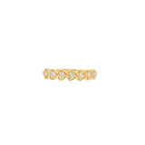 Bezel Heart Stacking Band