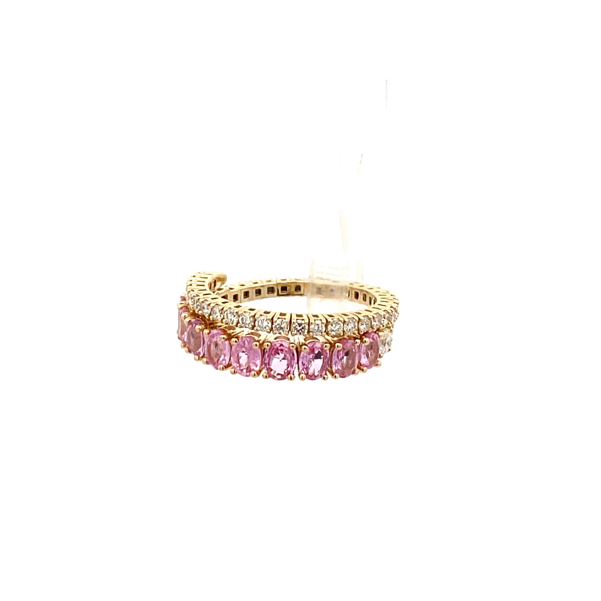Pink Sapphire Flexi Wrap Ring